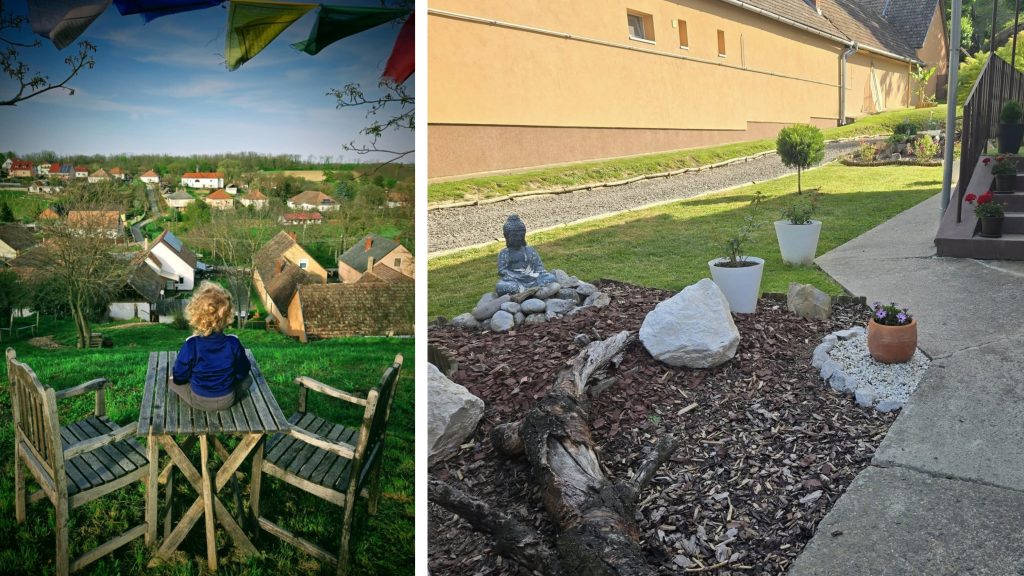 Buddhista családi pihenőkertté változtatták az ódivatú betontengert