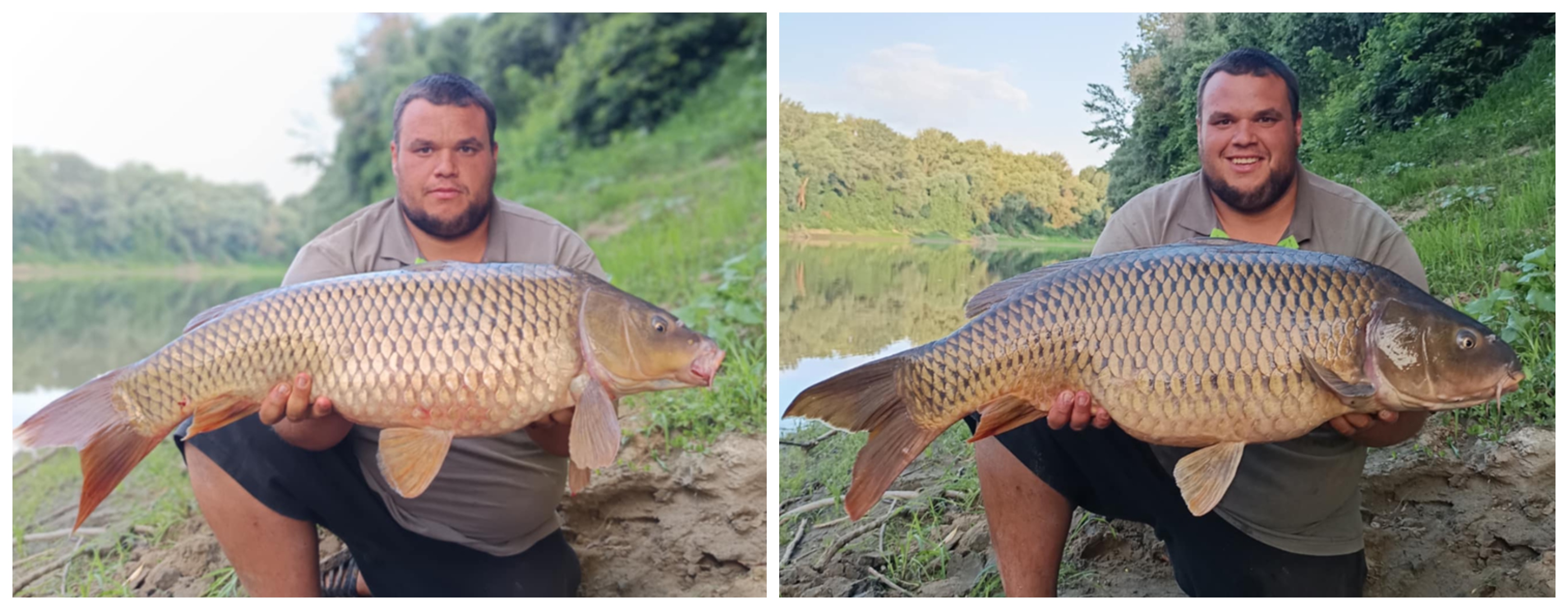 Egy órán belül 3 gigapontyot fogott a tiszai horgász 1