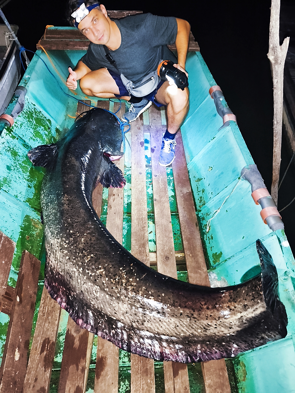 Ekkora halat még nem fogtak az atkai Holt-Tiszán 1