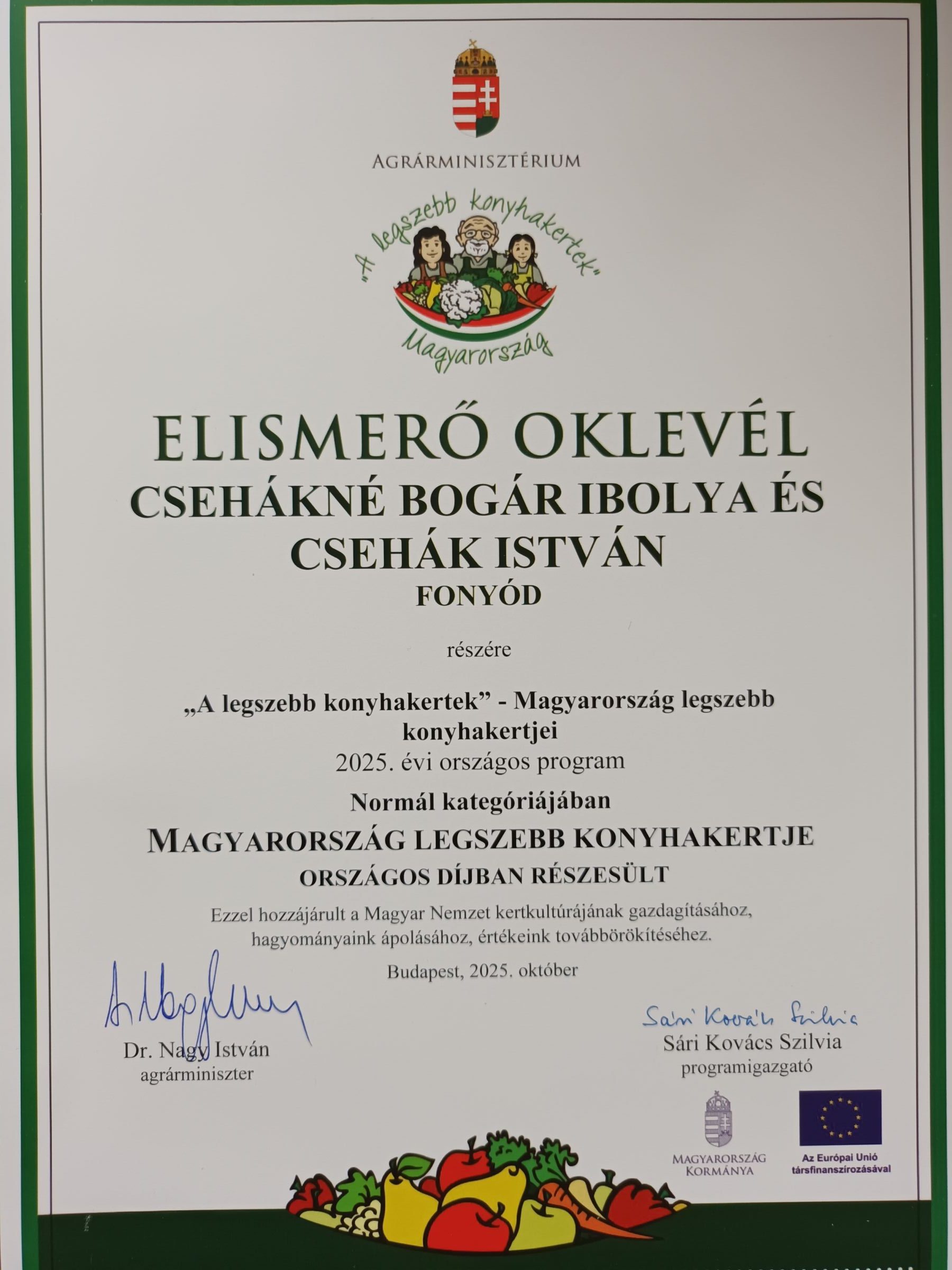 Száműzték a vegyszert Magyarország legszebb konyhakertjéből Fonyódon 1