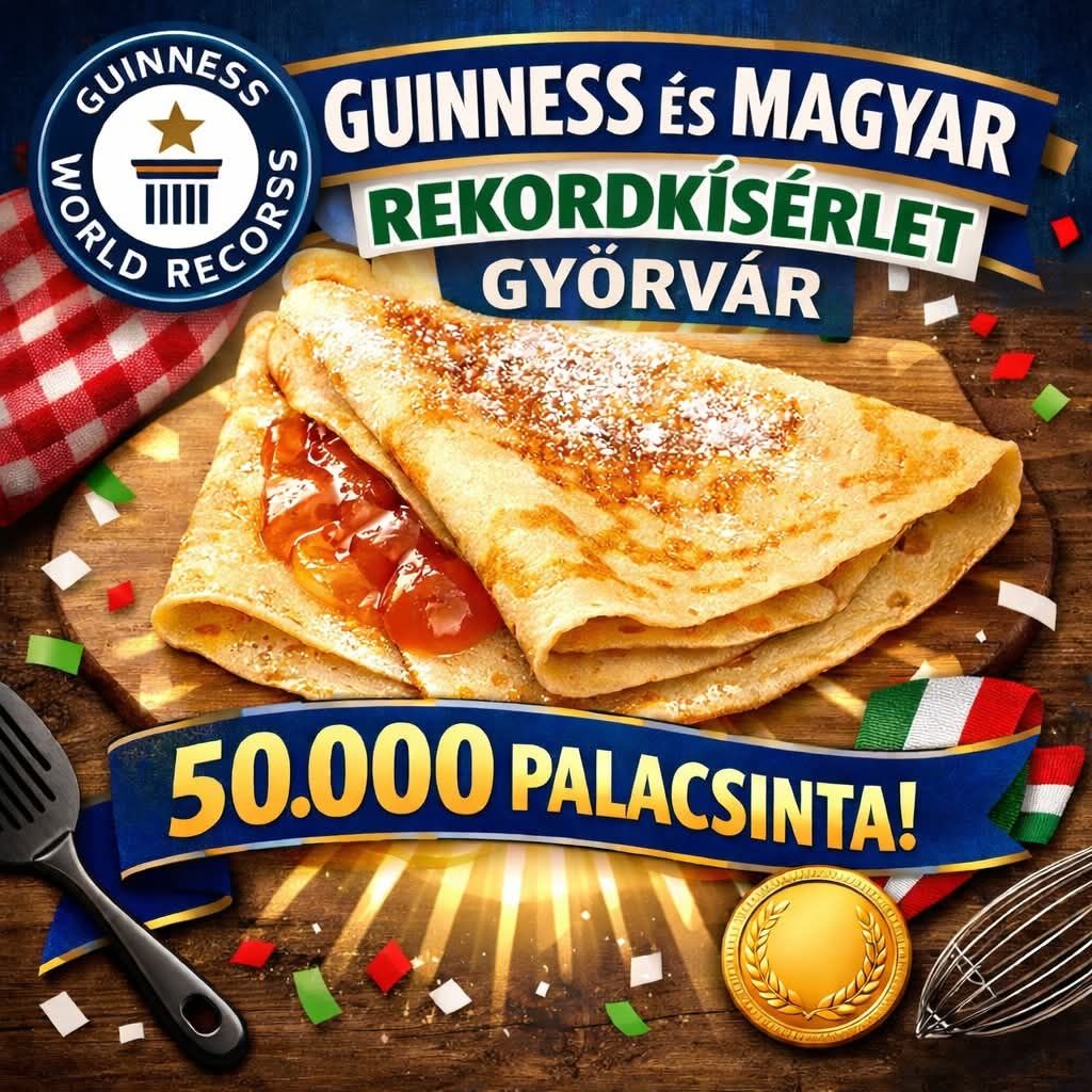 50 ezer palacsintát osztanak szét a 600 fős vasi faluban 1