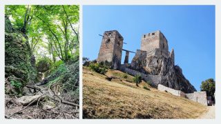 cseszneki vár, kőmosó-szurdok