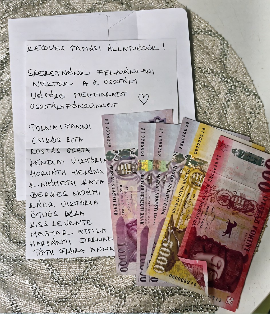 Tamási általános iskolások jótékonykodása: ilyenre aligha volt példa az állatvédelemben 1