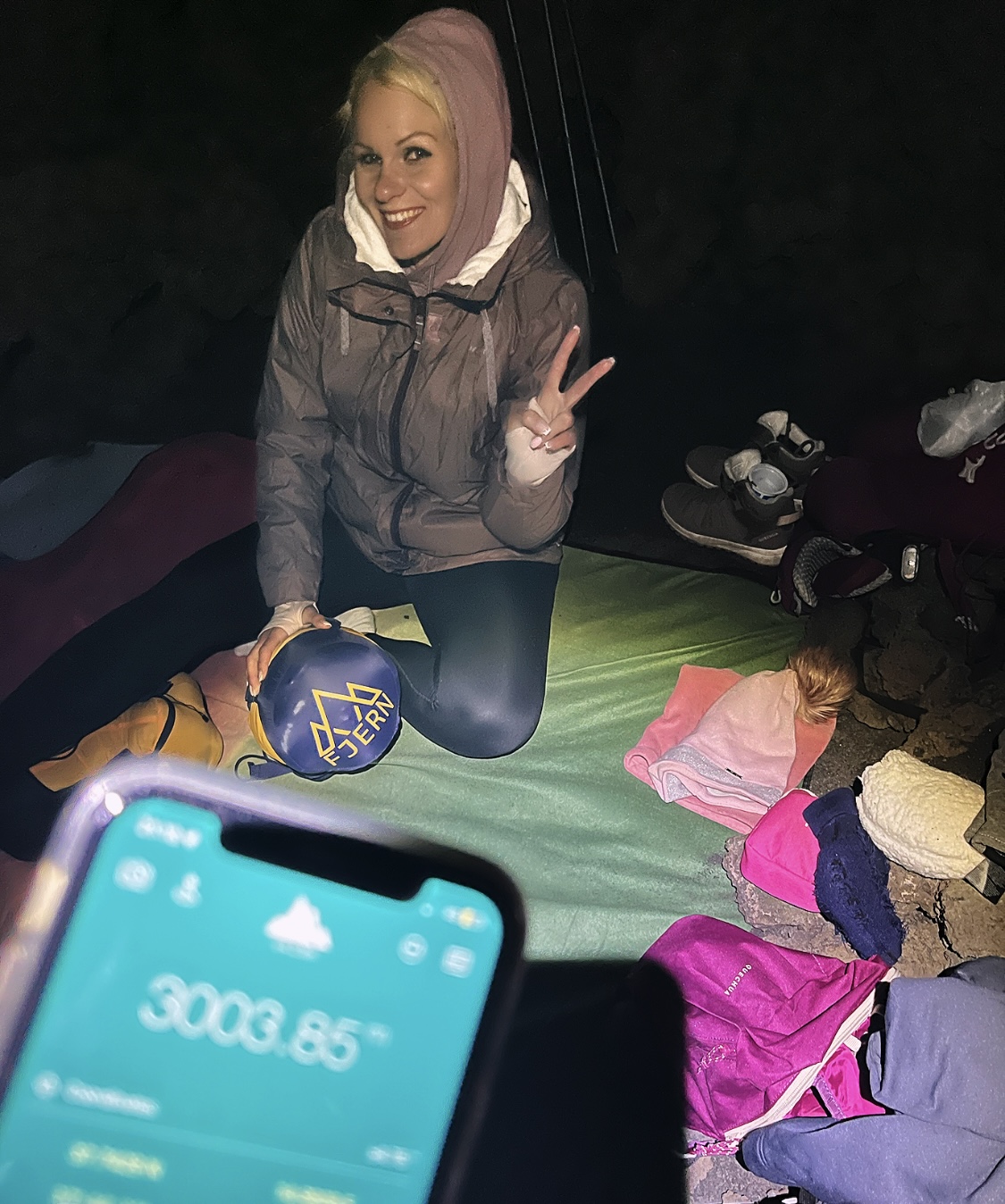Matracon, hálózsákban aludt egy magyar nő az Etnán, rá két napra kitört a vulkán 1
