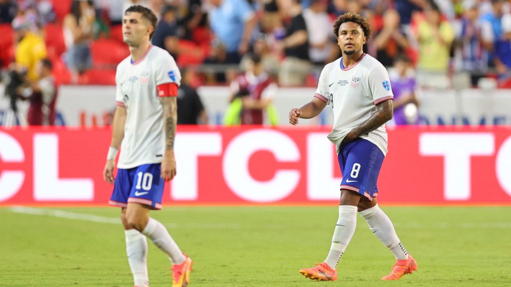The United States lost badly in the Copa America.