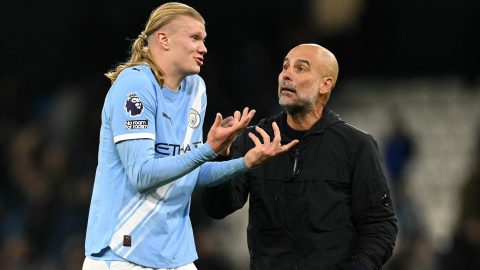 Manchester City karácsonyi mérlegelés Erling Haaland Pep Guardiola