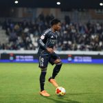 Endrick, a Real Madrid csatára a Talavera elleni Király Kupa-mérkőzésen.