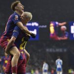 Spanyol focibajnokság Espanyol Barcelona Fermin López Dani Olmo