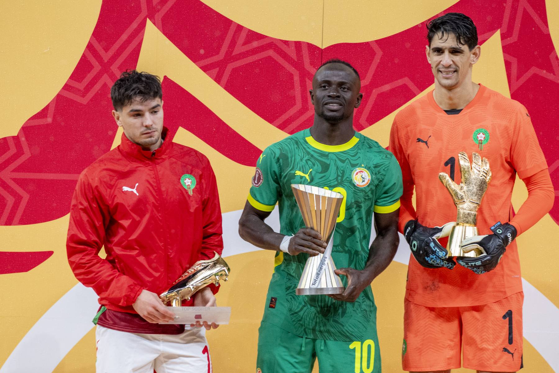 Brahim Díaz gólkirály, Sadio Mané a legjobb játékos, míg Bono a legjobb kapus lett