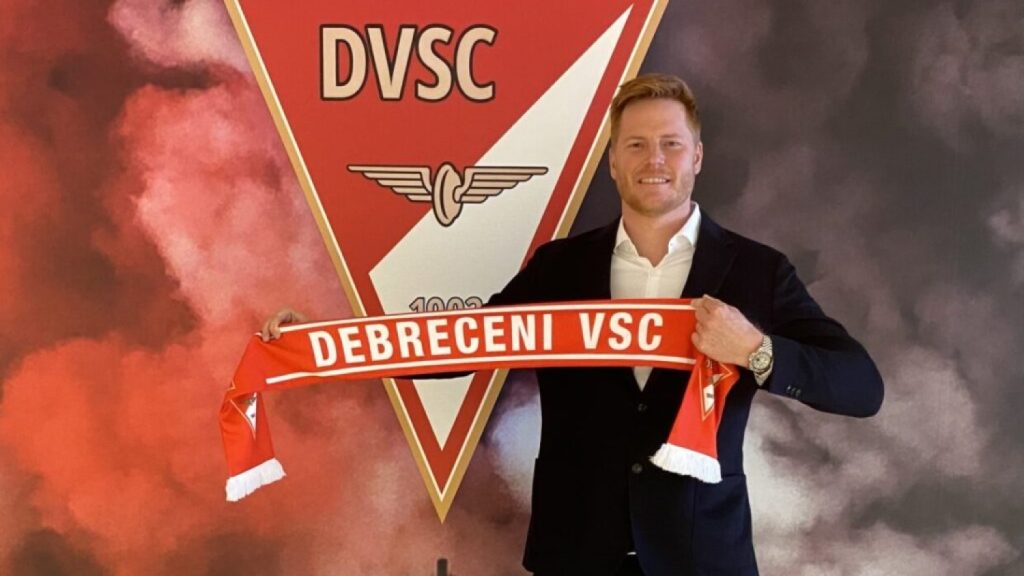 Bogdán Ádám, a Debreceni VSC új sportigazgatója.