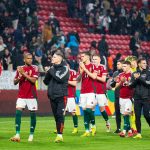 A magyar labdarúgó-válogatott megköszöni a szurkolók támogatását.