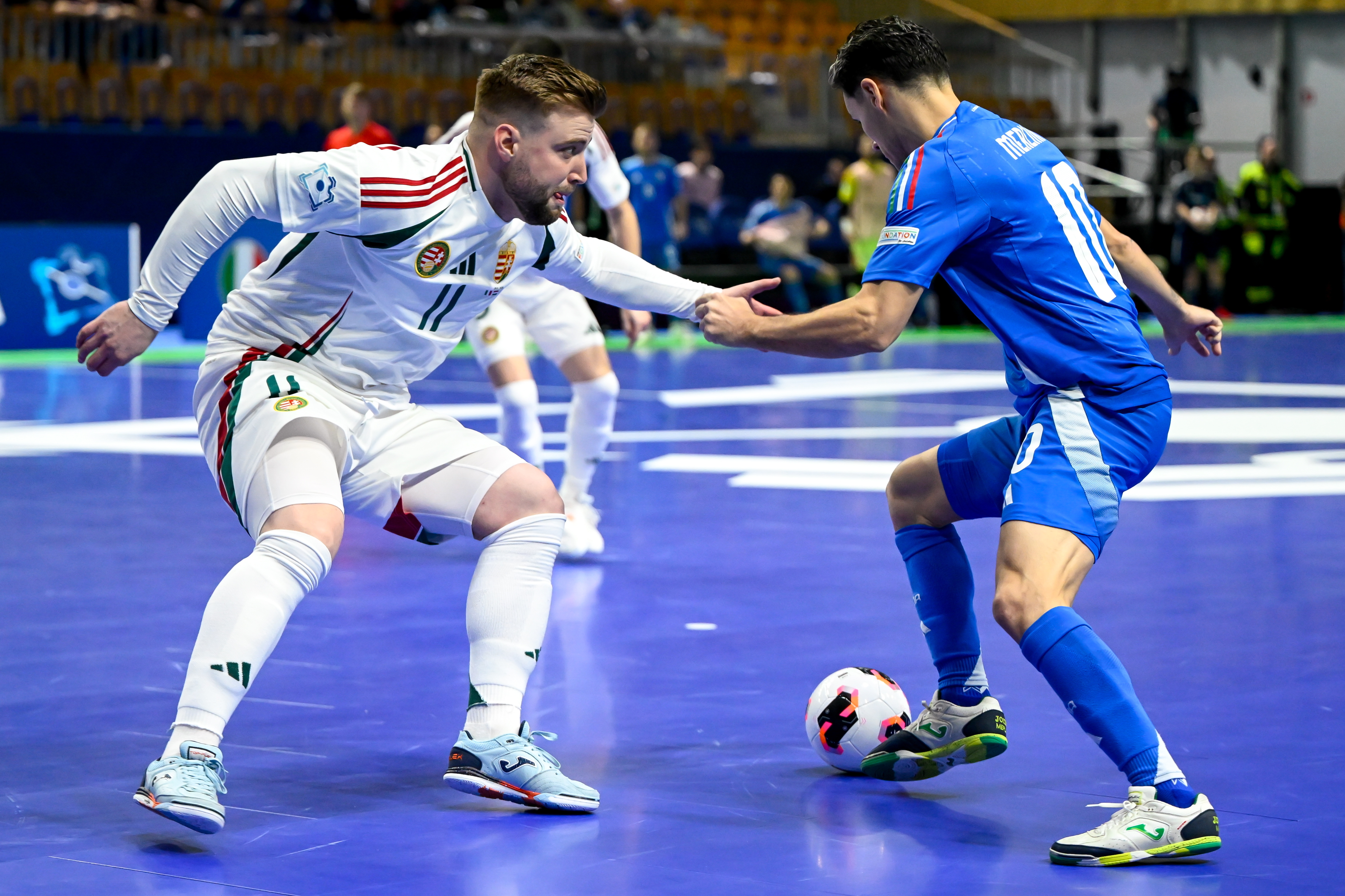 Rutai Balázs (b) és az olasz Alex Merlim