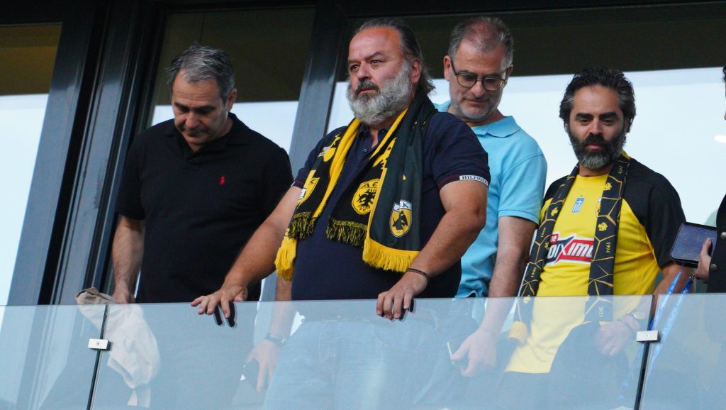 Mariosz Iliopulosz a VIP páholyban