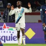 Jonathan Ikoné gólja után a PSG és a Paris FC Francia Kupa-meccsén.