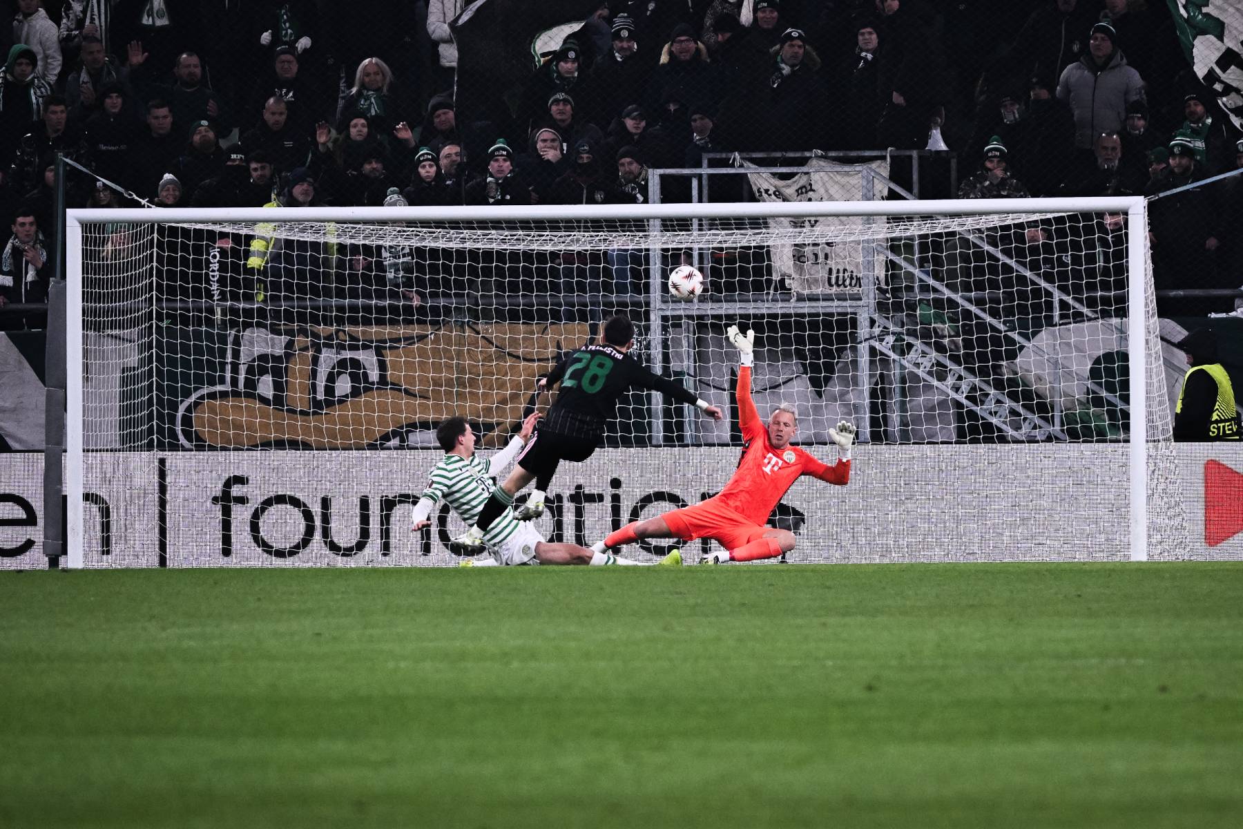 Pellistri nagy helyzete Ferencváros - Panathinaikosz