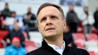 Vladimir Radenkovic, a Diósgyőri VTK vezetőedzője a labdarúgó Fizz Liga 16. fordulójában játszott Diósgyőri VTK - Nyíregyháza Spartacus FC mérkőzésen.