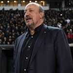 Panathinaikos coach Rafa Benitez reacts during the PAOK - Panathinaikos match for the 15th matchday of the Super League football championship at Toumba Stadium in Thessaloniki, Greece, on December 21, 2025. (Photo by Achilleas Chiras/NurPhoto)