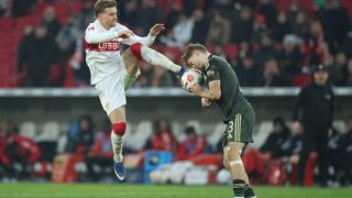 Schäfer András a Stuttgart és az Union Berlin Bundesliga-mérkőzésén.