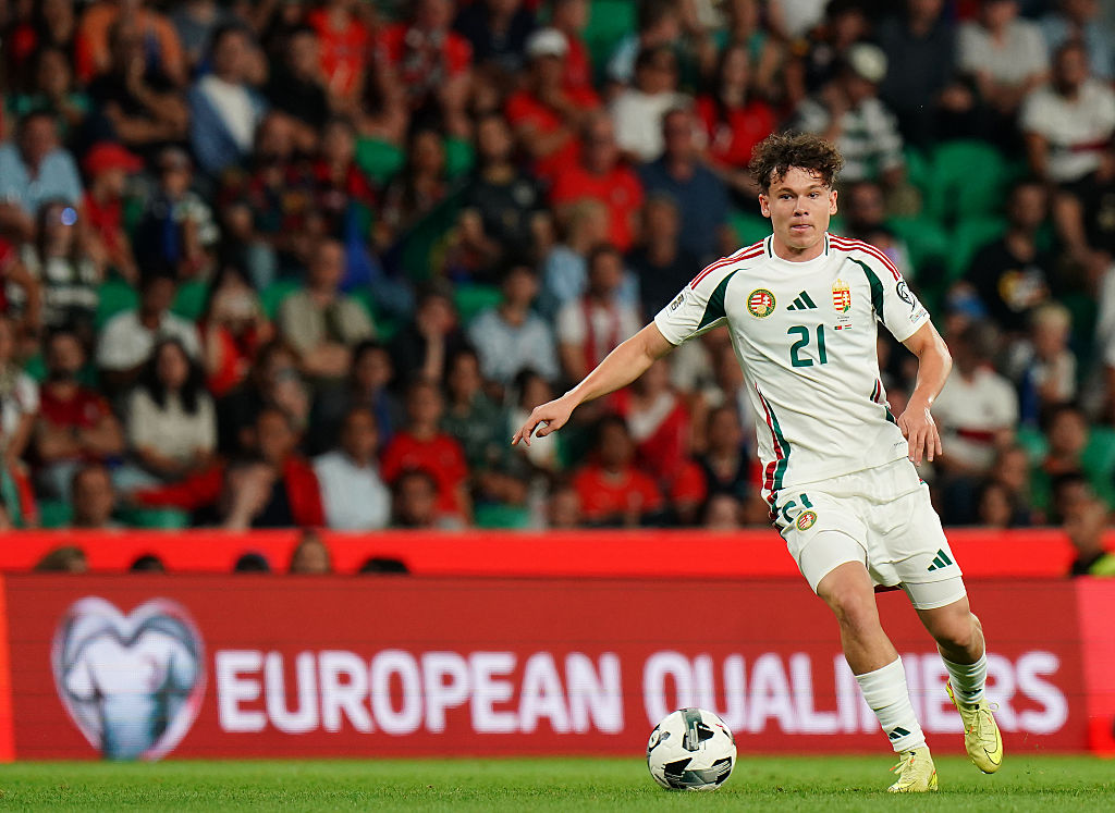 Tóth Alex a Portugália - Magyarország világbajnoki selejtezőn. 