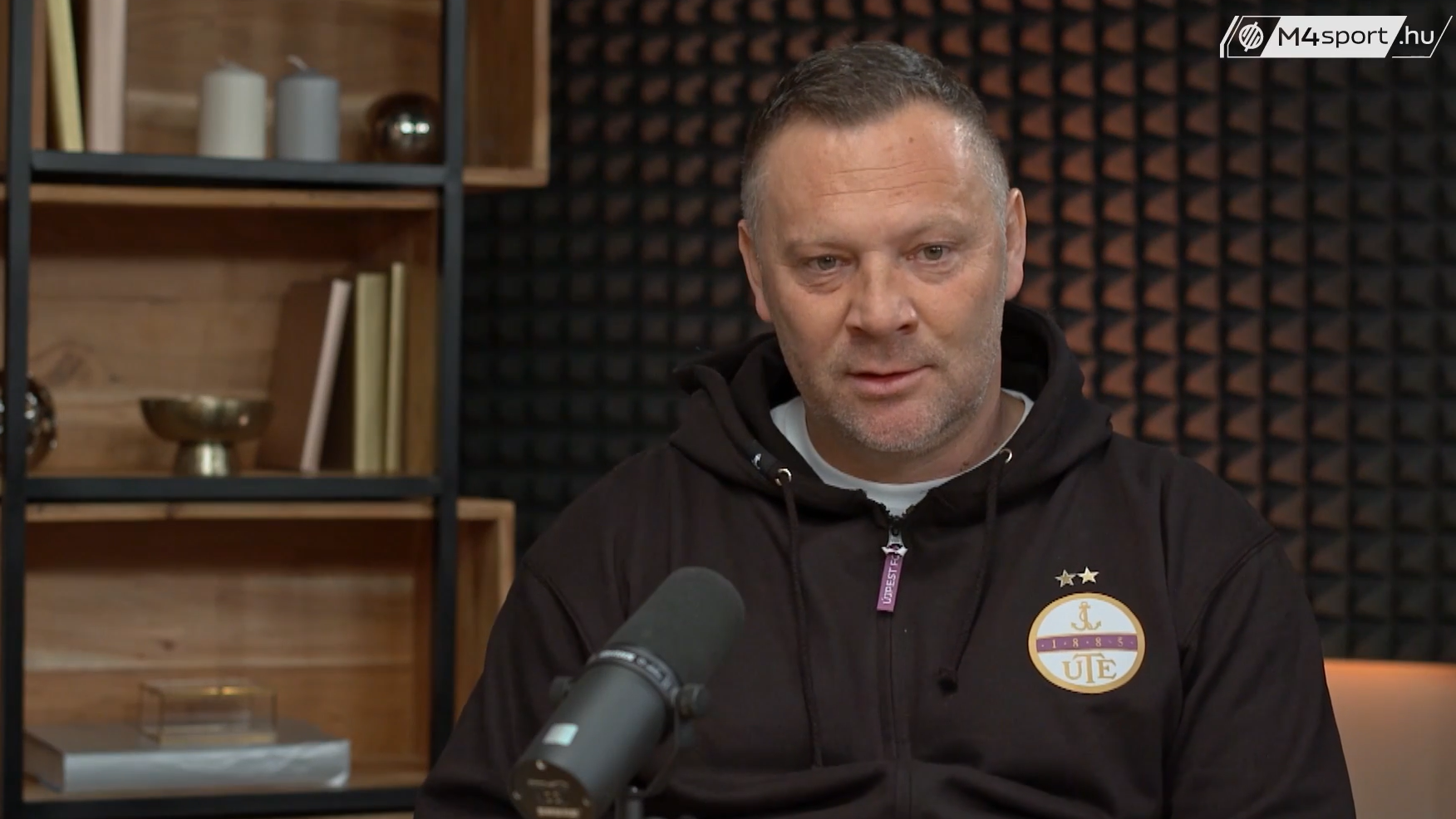 Dárdai Pál az M4 Sport podcastjében beszél az Újpestről.