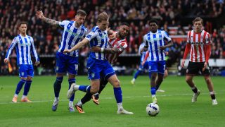 A Sheffield United és a Sheffield Wednesday összecsapása.