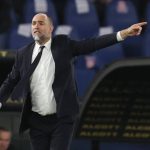 Igor Tudor, coach of Juventus, reacts during the Serie A soccer match between SS Lazio and Juventus FC at Stadio Olimpico in Rome, Italy, on October 26, 2025. (Photo by Ciro De Luca/NurPhoto)