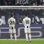 A JUventus játékosai a Galatasaray elleni Bajnokok Ligája-.búcsú után.