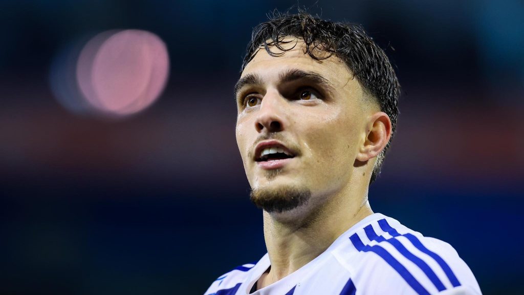 Kiss Tamás, a ciprusi Anórthoszi magyar focistája.