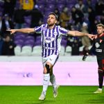 Budapest, 2026. február 13. Matko Aljosa (k), az Újpest játékosának gólöröme a Fizz Liga 22. fordulójában játszott Újpest FC - DVSC mérkőzésen a Szusza Ferenc Stadionban 2026. február 13-án. MTI/Hegedüs Róbert