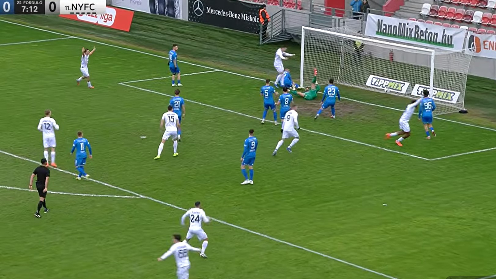NB I Kazincbarcika Nyíregyháza öngól