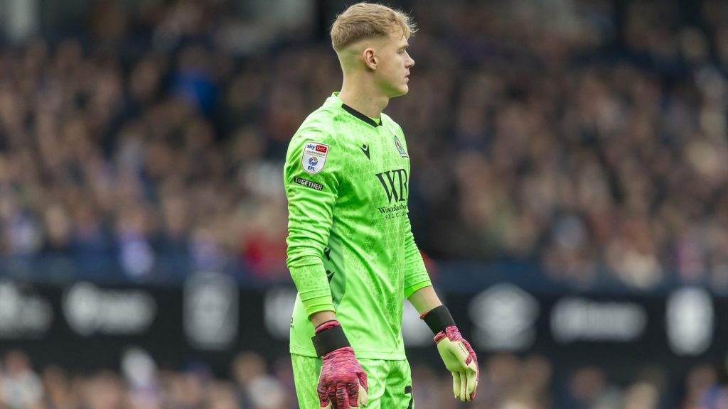 Tóth Balázs, a Blackburn Rovers magyar válogatott kapusa.