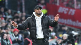 Vincent Kompany, a Bayern München vezetőedzője.