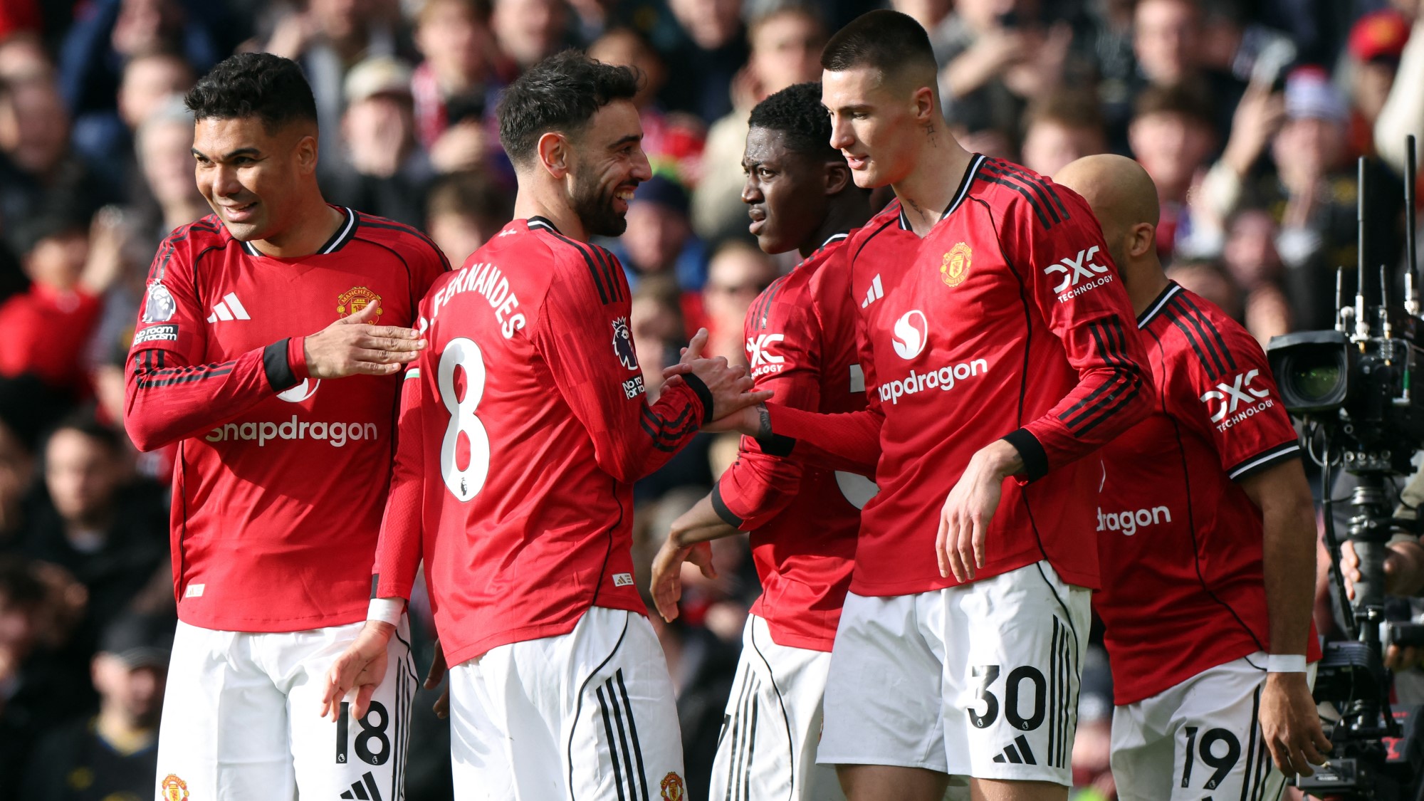 Manchester United Crystal Palace Bruno Fernandes Benjamin Sesko