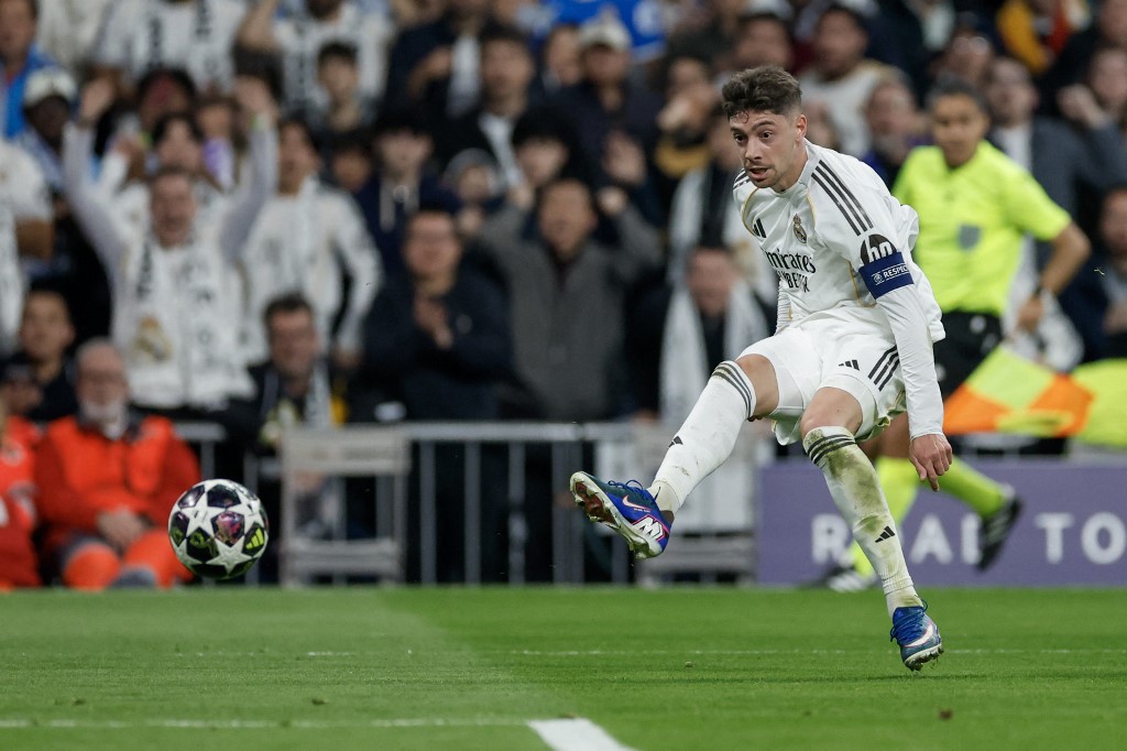 Fede Valverde Real Manchester City BL mesterhármas
