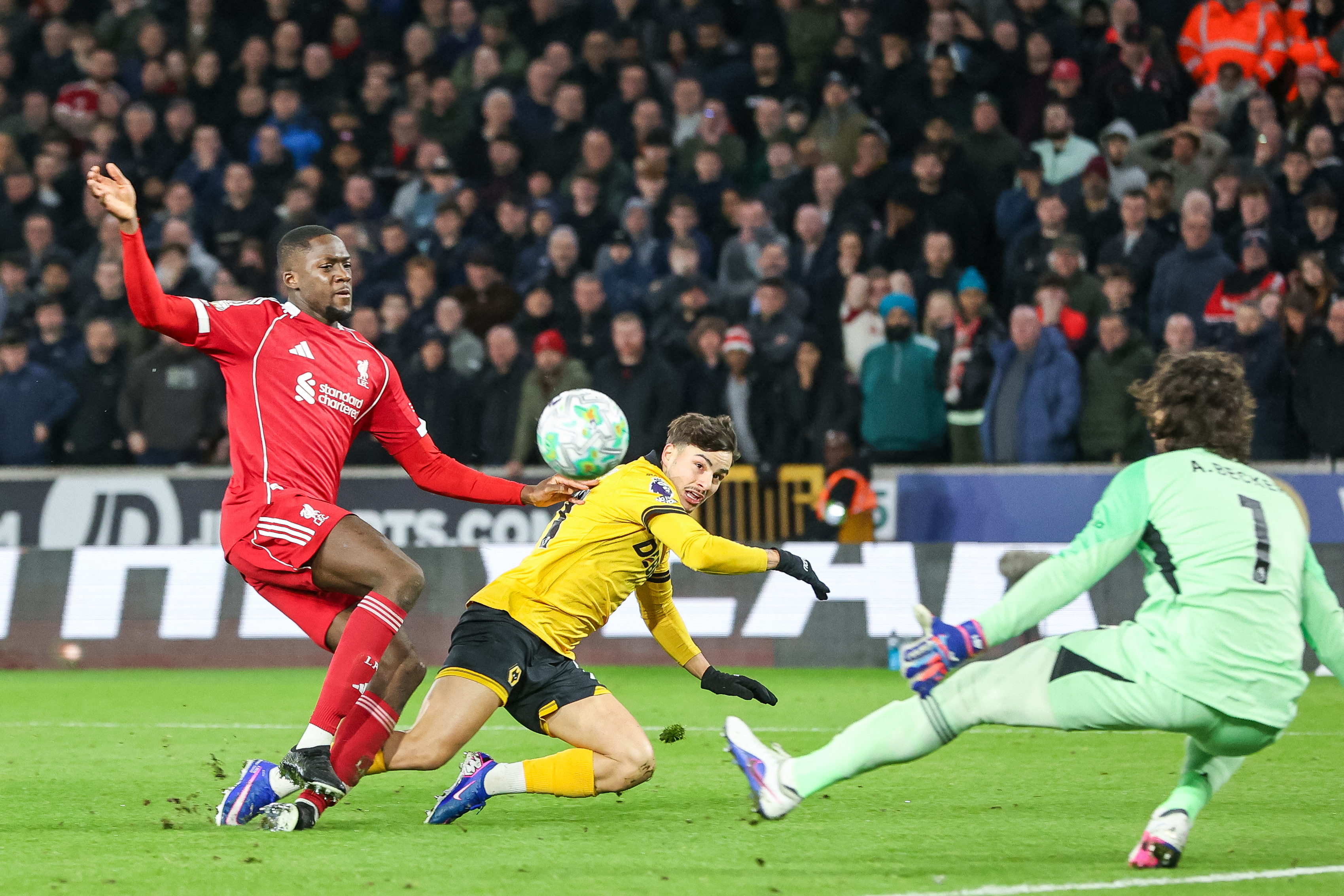 Rodrigo Gomes gólja.