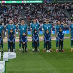 Az iraki válogatott az Arab Kupán.