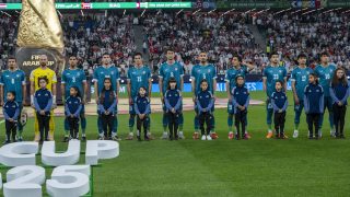 Az iraki válogatott az Arab Kupán.