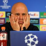 Arne Slot, a Liverpool holland vezetőedzője a Galatasaray elleni vereség után.