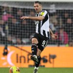 Fabian Schar of Newcastle United plays during the Premier League match between Newcastle United and Leeds United at St. James's Park in Newcastle, England, on January 7, 2026. (Photo by Michael Driver/MI News/NurPhoto)