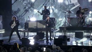 A The Killers kaliforniai koncertje novemberben.