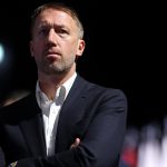 Graham Potter a svéd válogatott kapitányaként.