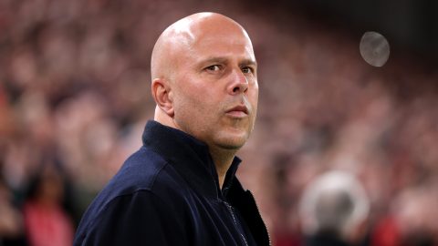 Arne Slot a Galatasaray elleni BL-meccsen.