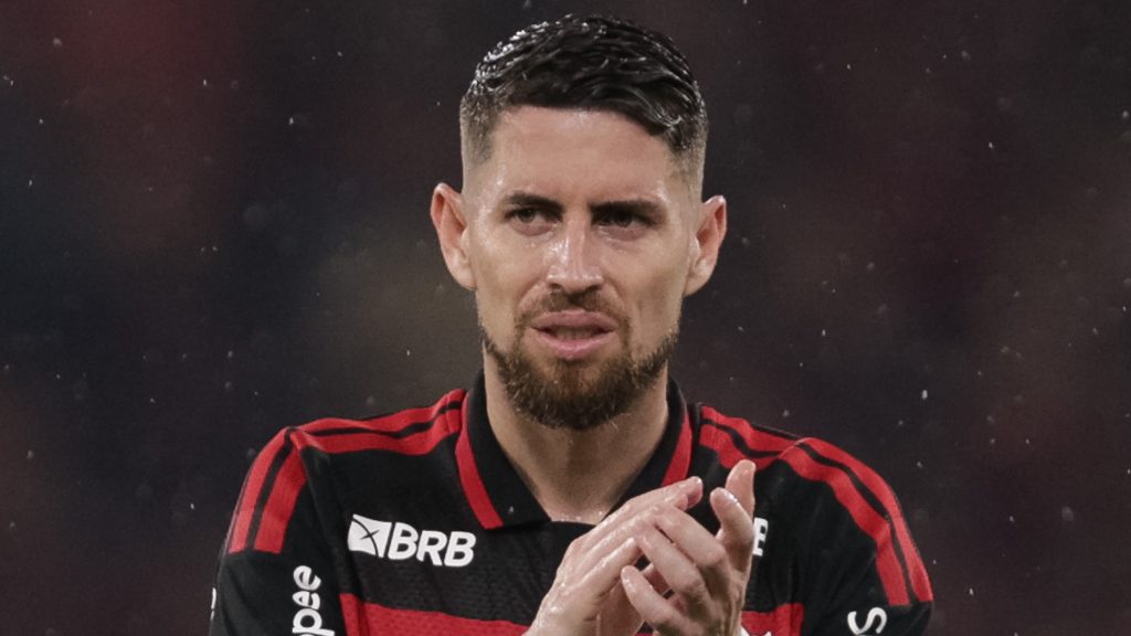 Jorginho a Flamengo játékosaként.