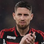 Jorginho a Flamengo játékosaként.