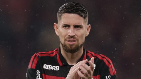 Jorginho a Flamengo játékosaként.