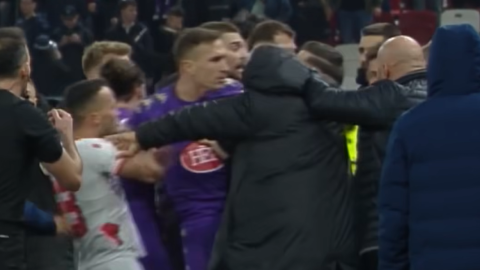 Balhé volt a Honvéd és a Kecskemét NB II-es rangadóján.