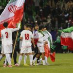 Az iráni labdarúgó-válogatott tagjai.