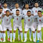 Az iráni labdarúgó-válogatott tagjai.