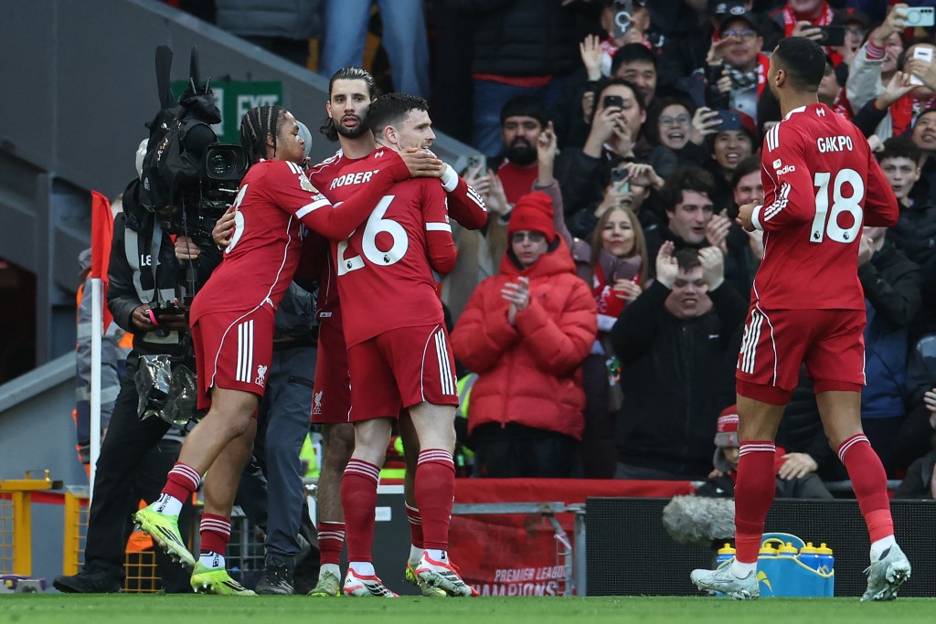 A Liverpool és a Tottenham bajnokija a Premier League-ben.