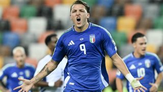 Mateo Retegui, az olasz válogatott csatára.